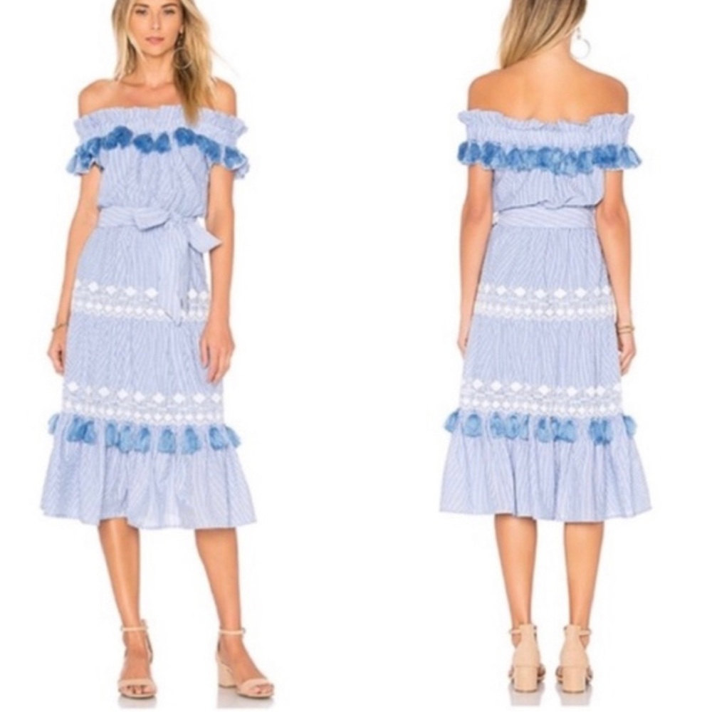 Tularose | Revolve Lana Dress in Getty Stripe